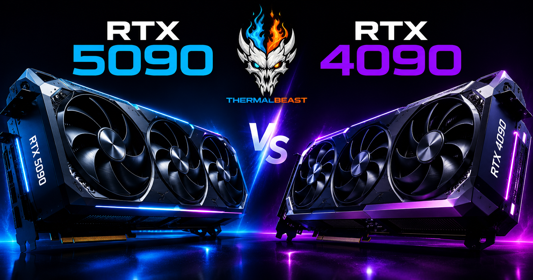 RTX 5090 vs RTX 4090 showdown